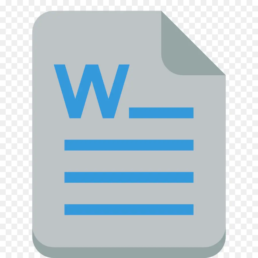 Documento De Word，Texto PNG