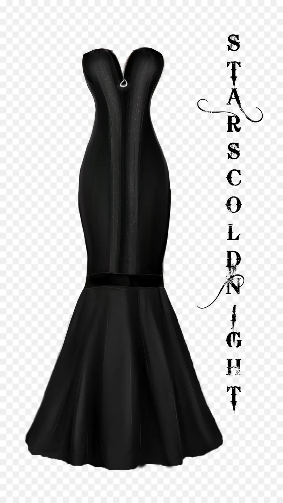 Pequeño Vestido Negro，Negro PNG