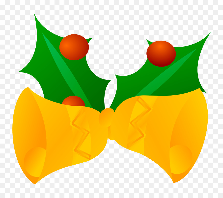 Campanas De Navidad，Acebo PNG