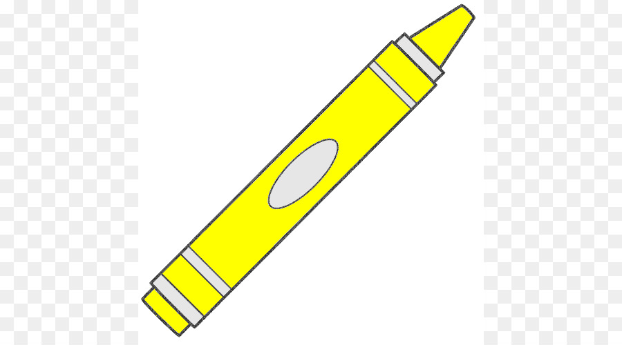 Crayón Amarillo，Dibujo PNG