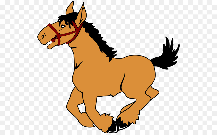 Caballo De Dibujos Animados，Correr PNG