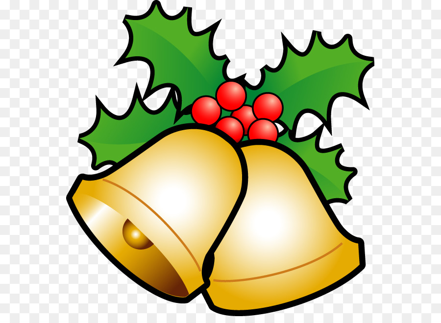 Campanas De Navidad，Acebo PNG