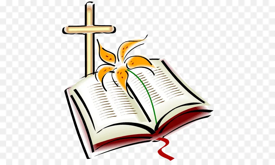 La Biblia，Cruz Cristiana PNG