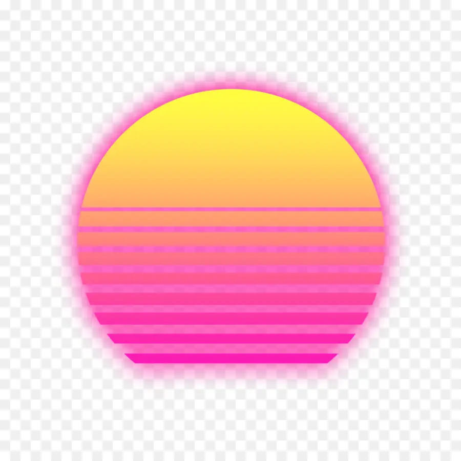 Atardecer Retro，Atardecer PNG