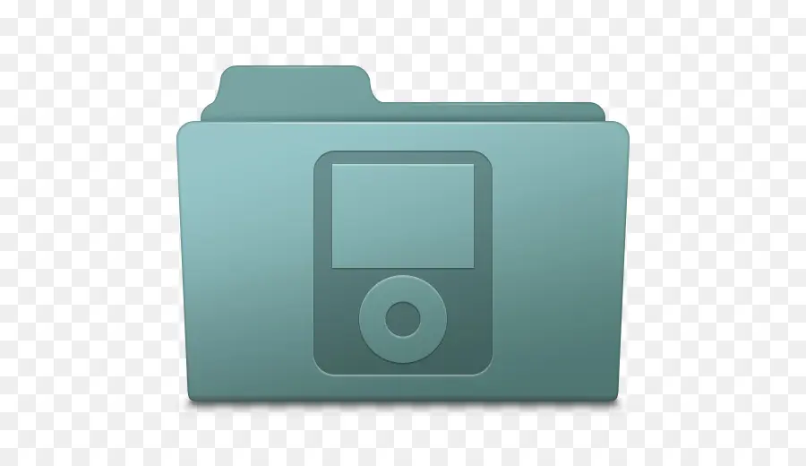 Carpeta Con Icono De Ipod，Archivo PNG