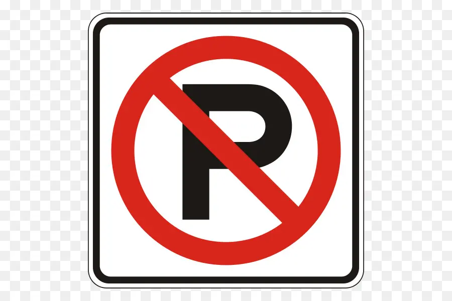 Señal De Prohibido Estacionar，Tráfico PNG