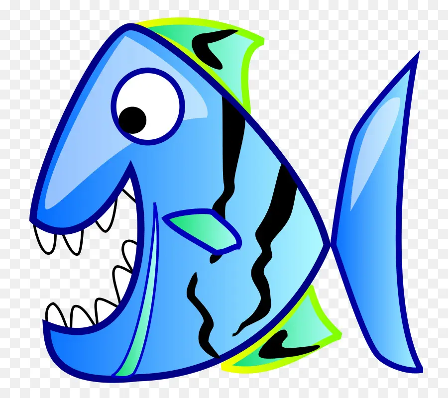 Pescado Azul，Dibujos Animados PNG