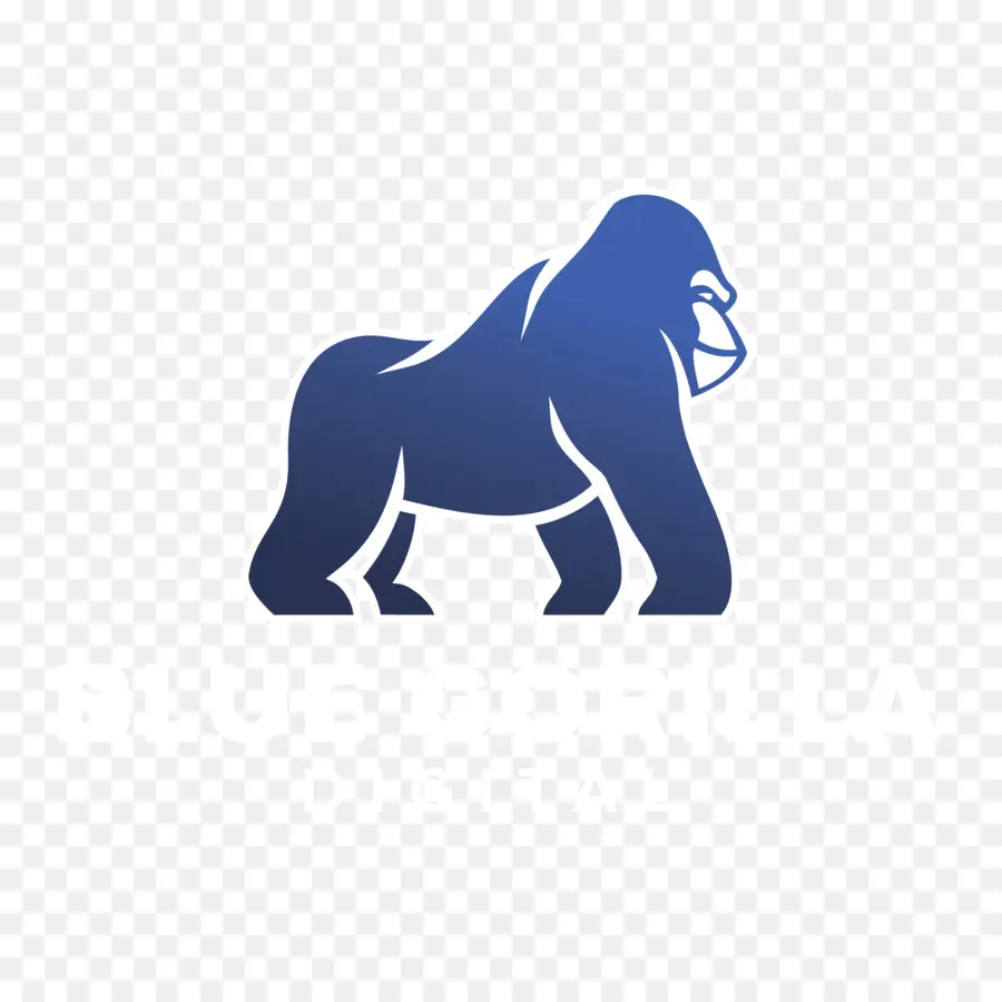 Logotipo De Gorila Azul，Gorila PNG