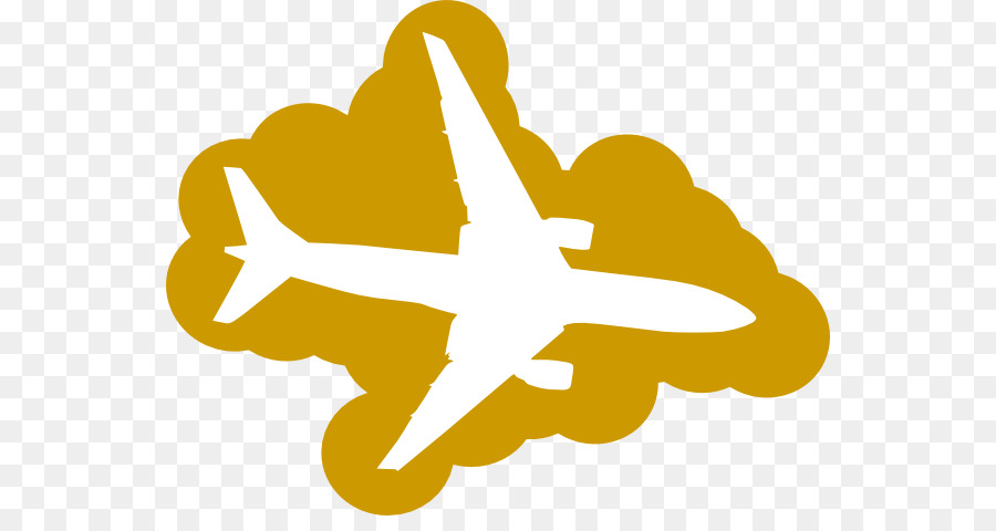 Avión，Nube PNG