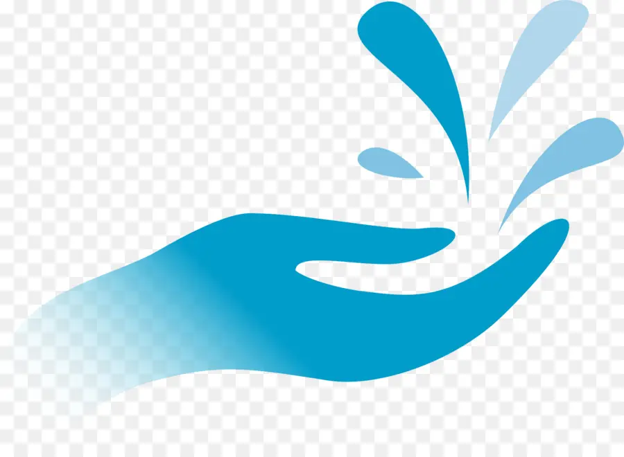 Mano Con Agua，Chapoteo PNG