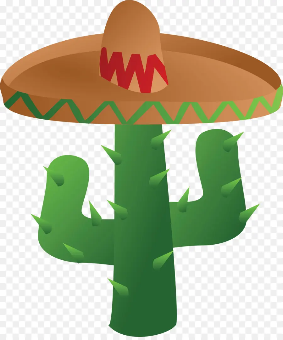 Cactus Con Sombrero，Sombrero PNG