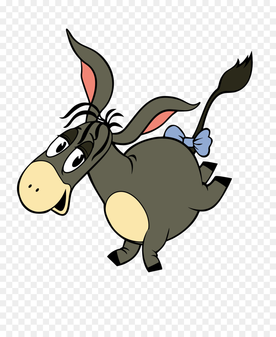 Burro，De Dibujos Animados PNG