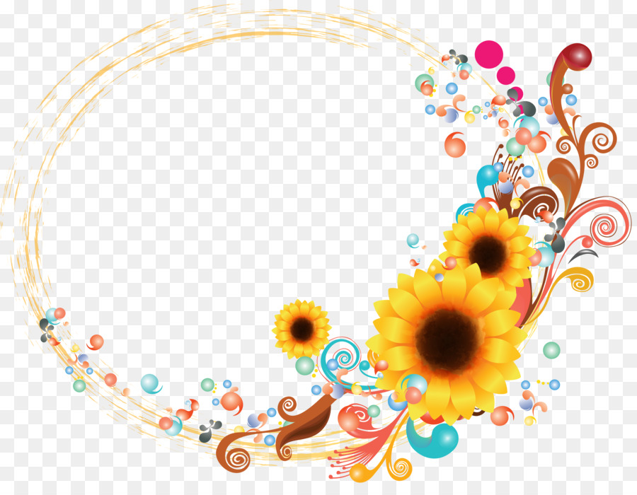 Flores，Girasoles PNG