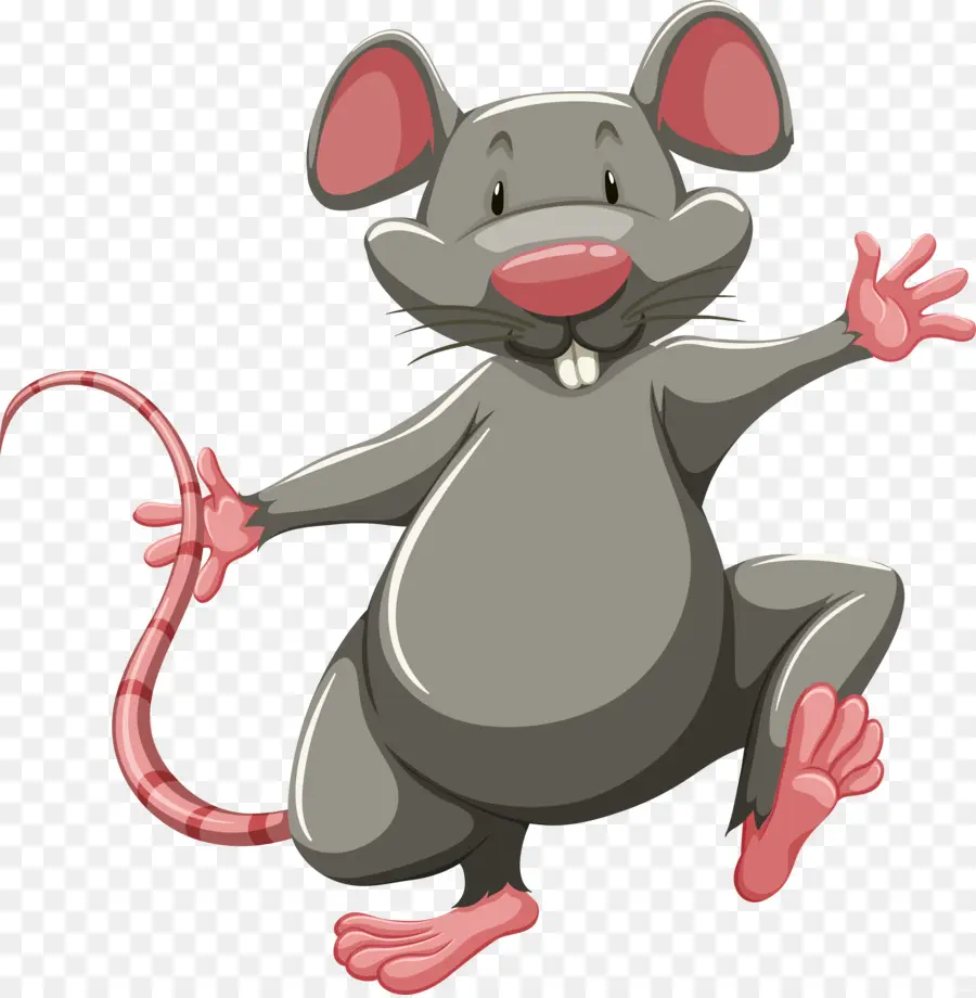 Ratón De Dibujos Animados，Animal PNG