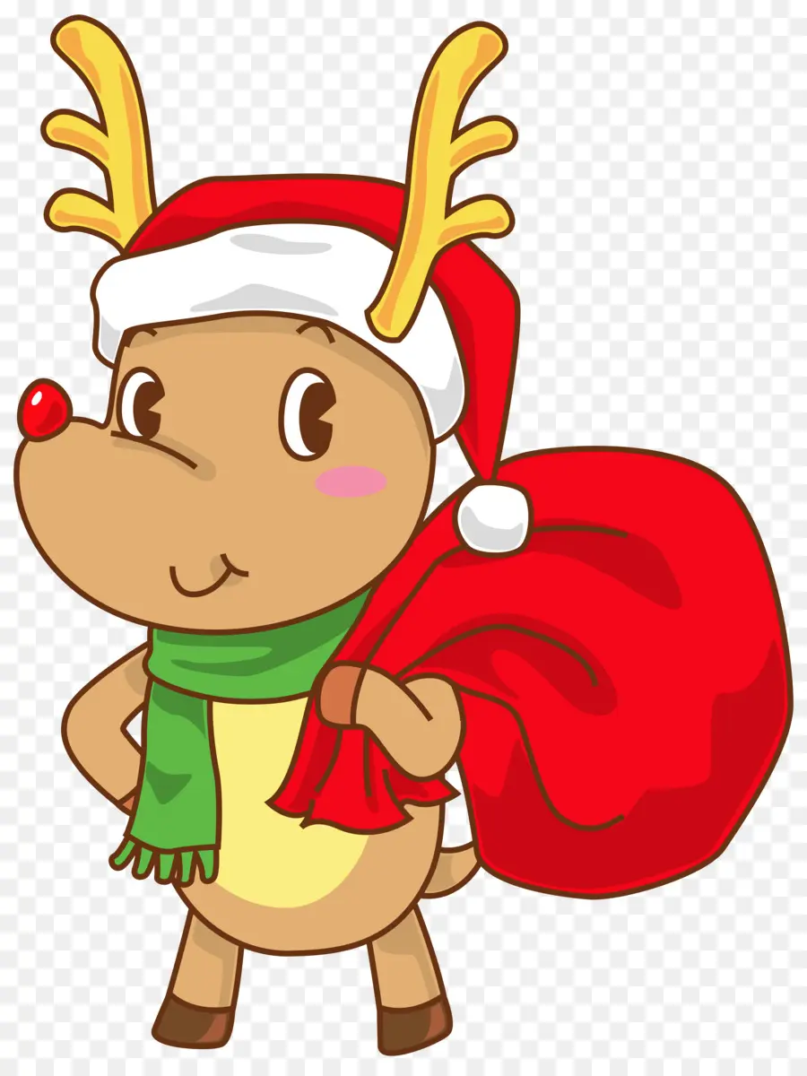 Rudolph，Santa Claus PNG