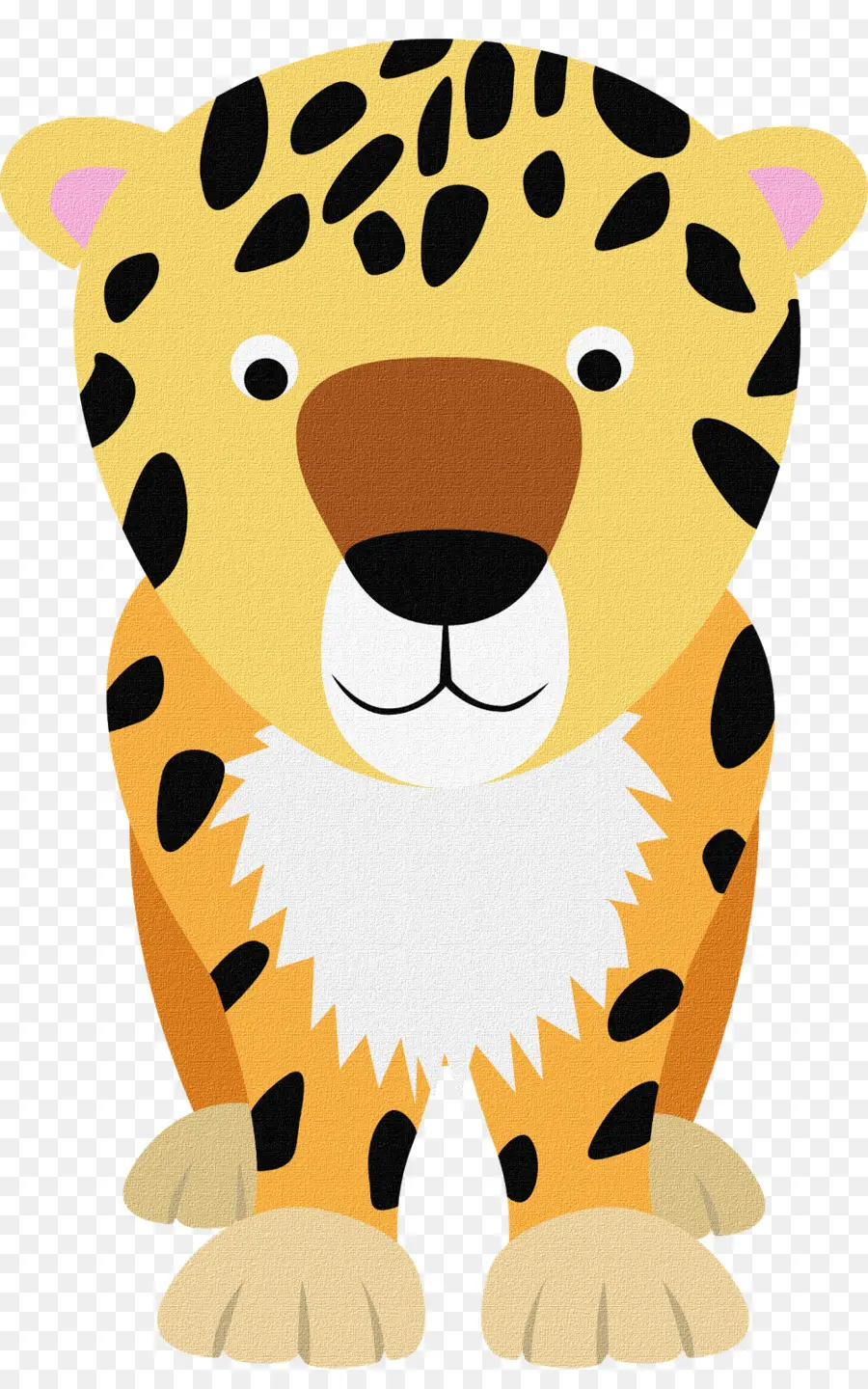 Leopardo De Dibujos Animados，Manchas PNG