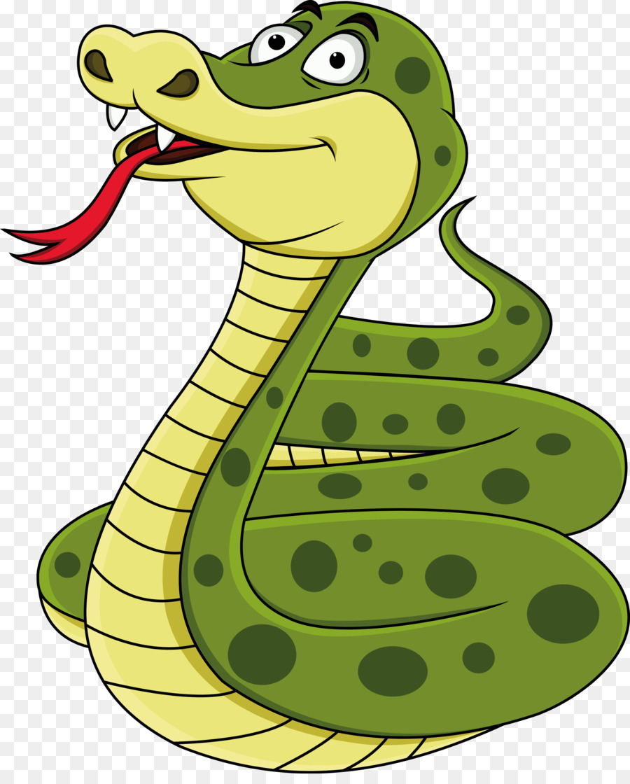 Serpiente De Dibujos Animados，Reptil PNG