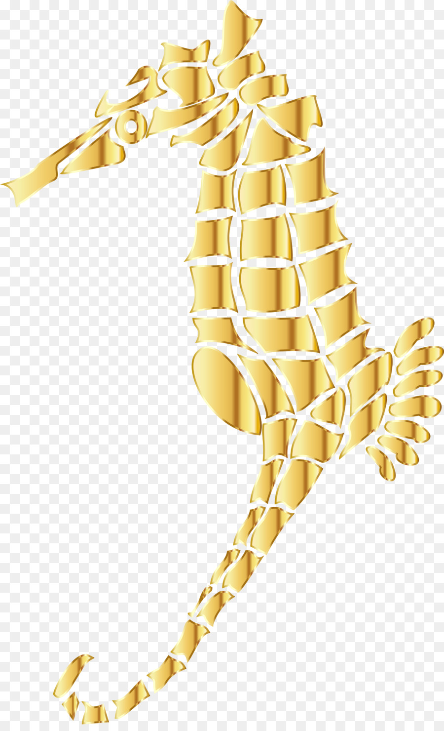 Caballito De Mar，Oro PNG