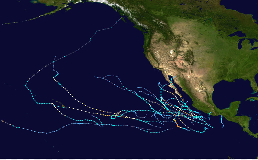Océano Pacífico，2016 La Temporada De Huracanes Del Pacífico PNG