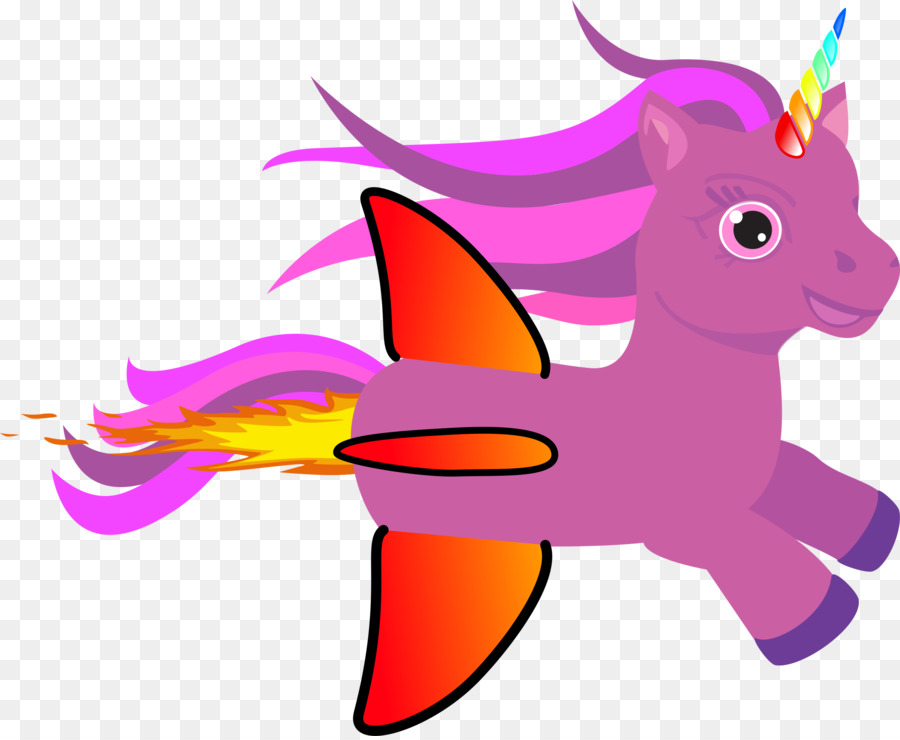 Unicornio Cohete，Unicornio PNG