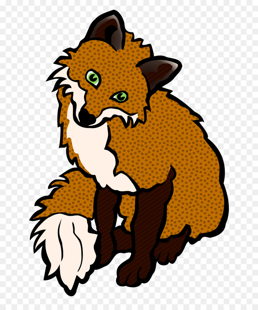 Fox，Arte De Línea PNG