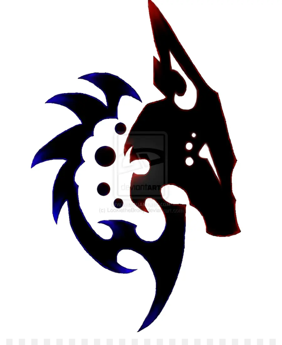 Lobo Tribal，Tatuaje PNG