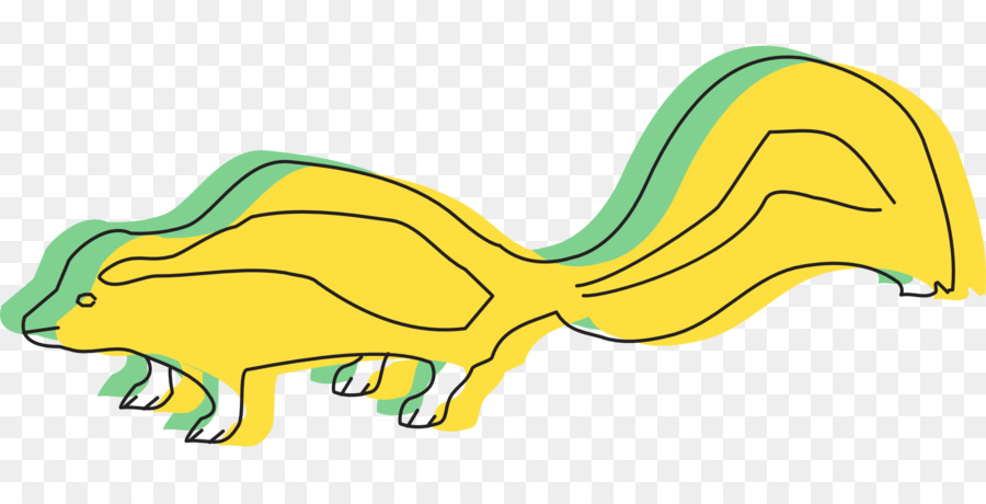 Amarillo，Skunk PNG