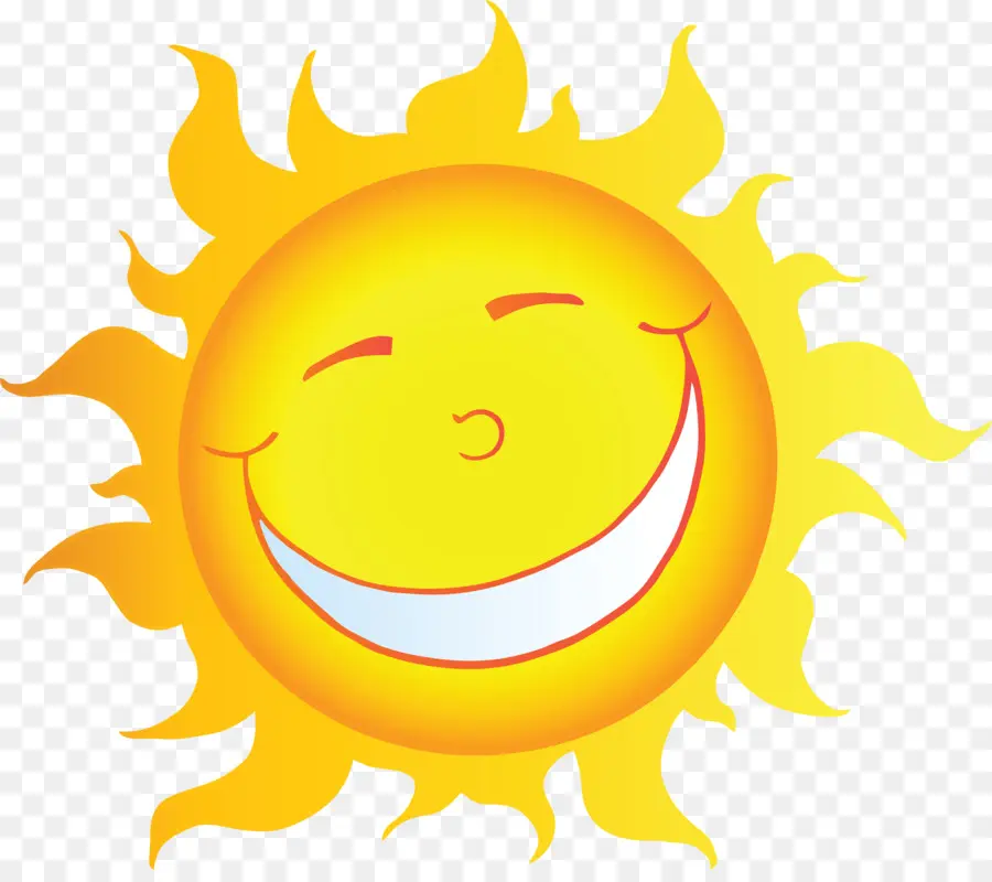 Sol Sonriente，Luz Solar PNG