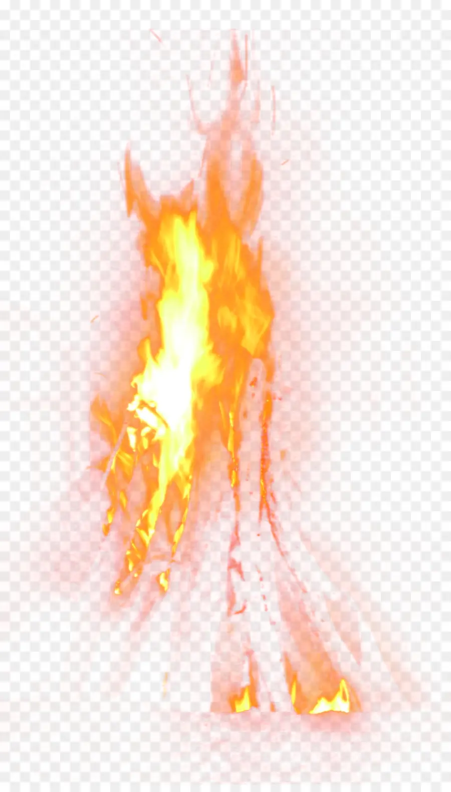 Fuego，Llama PNG