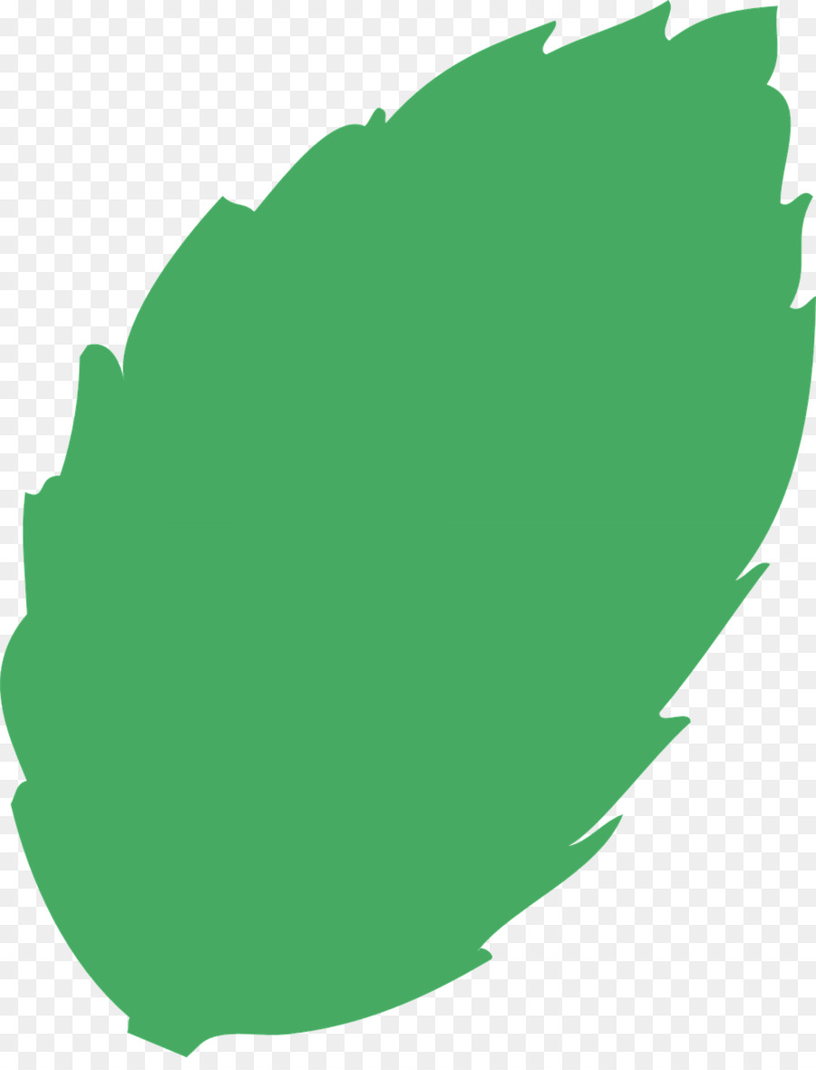 Hoja，Verde PNG