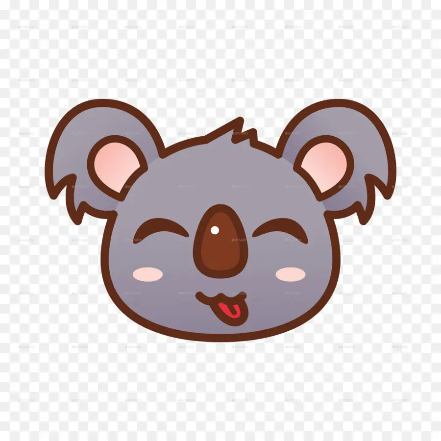 Cara De Koala，Dibujos Animados PNG