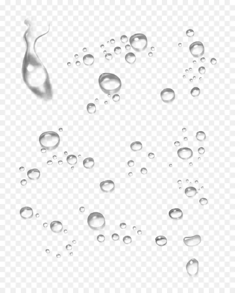 Gotas De Agua，Humedad PNG