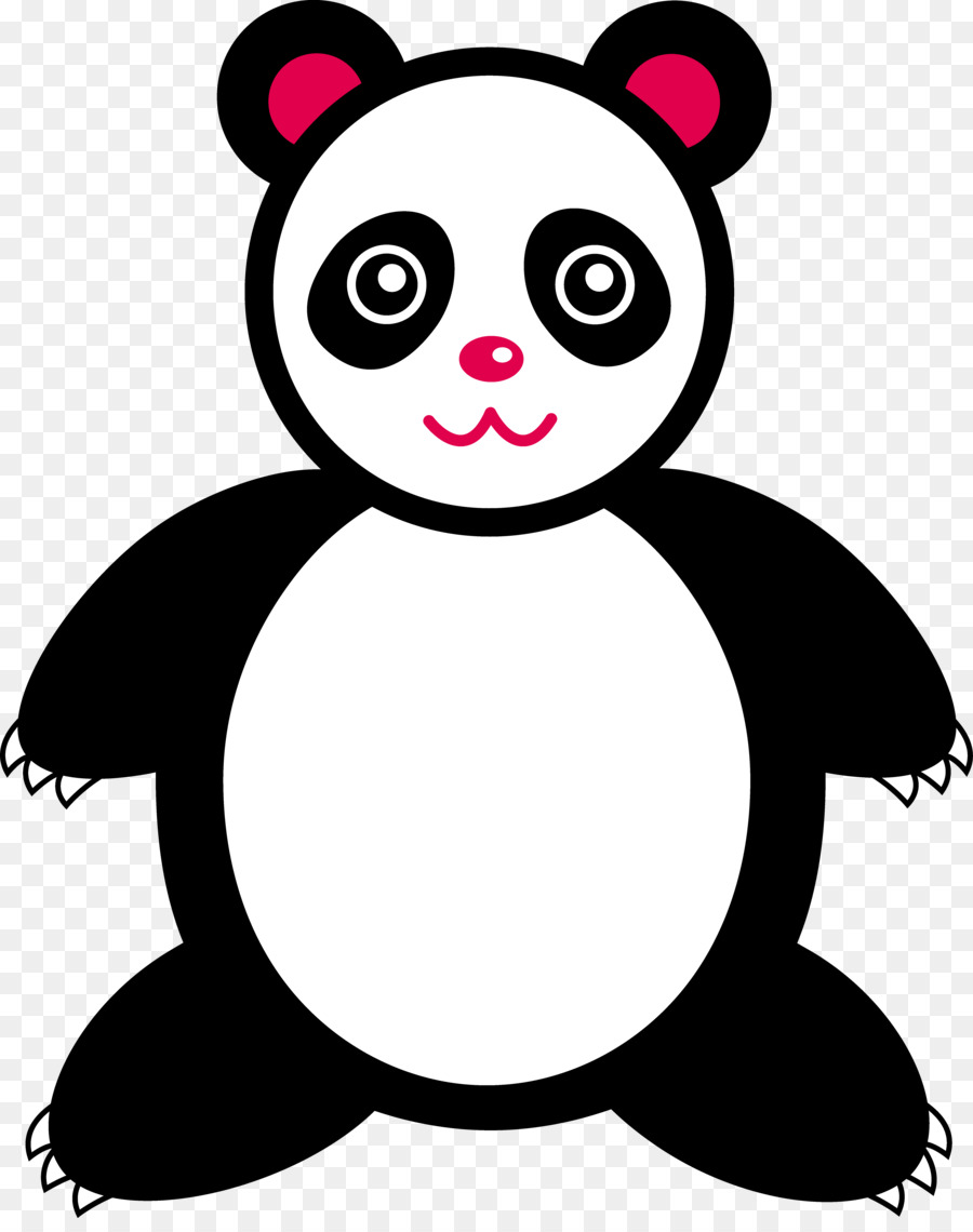 Panda，Oso PNG