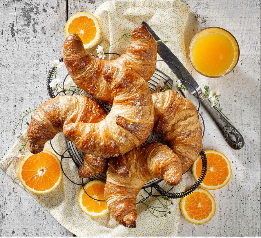 Croissant，Pastelería Danesa PNG