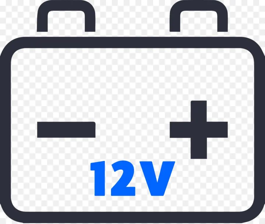 Icono De Batería De 12 V，Batería PNG