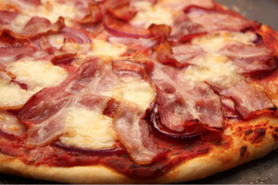 Pizza，Bacon PNG