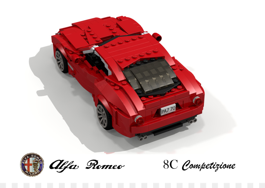 Alfa Romeo 8c Competizione，Coche PNG