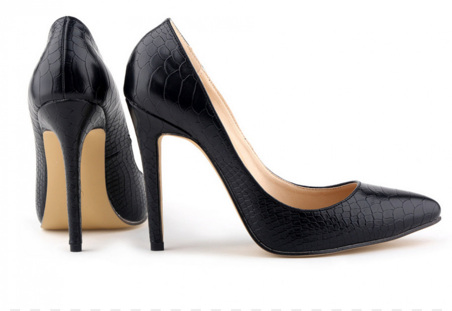 Tacones Altos Negros，Moda PNG