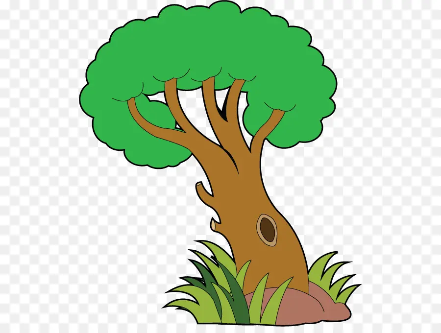 árbol De Dibujos Animados，Naturaleza PNG