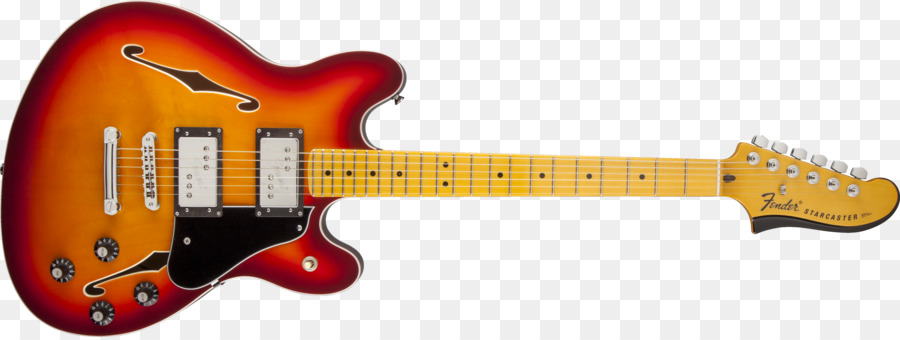 Fender Starcaster，Fender Stratocaster PNG