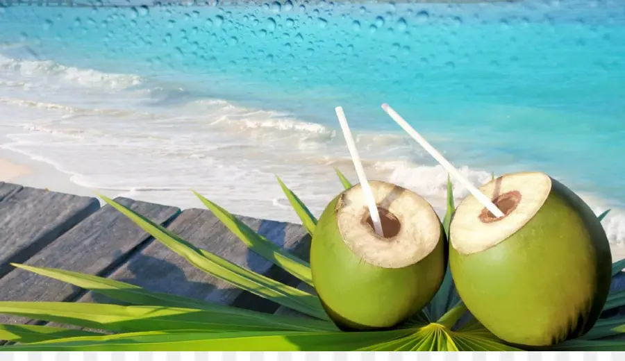 Las Bebidas Gaseosas，Agua De Coco PNG