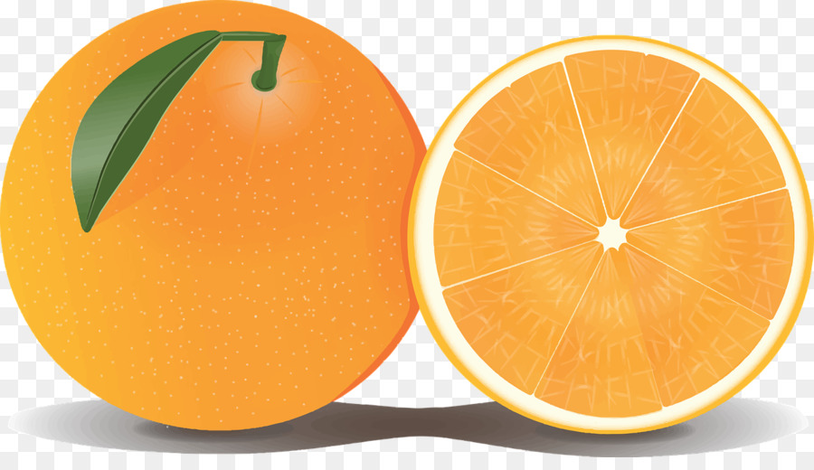 Fruta Naranja，Agrios PNG