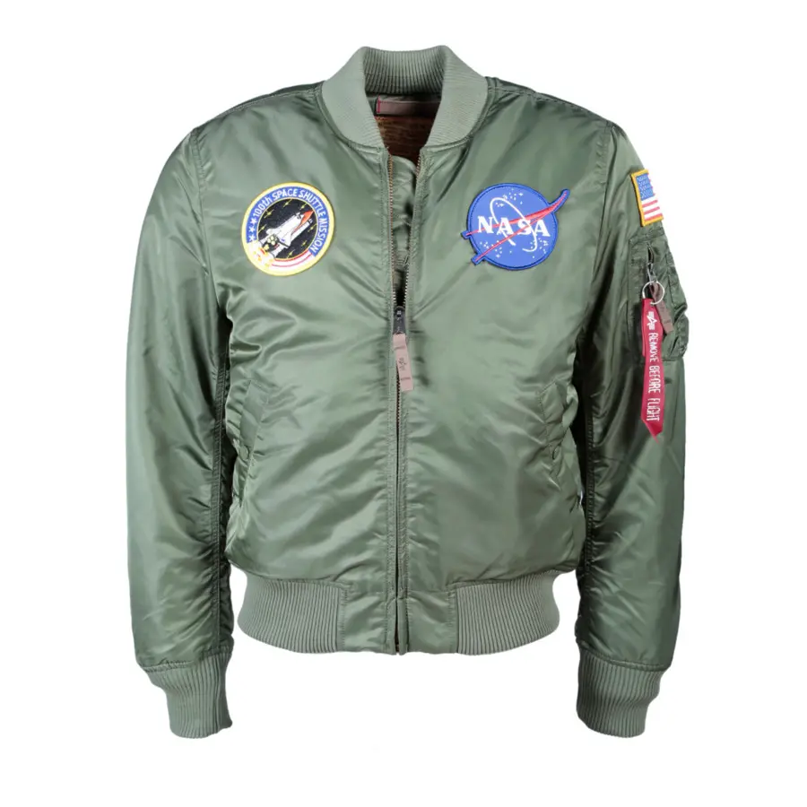 Chaqueta De La Nasa，Verde PNG