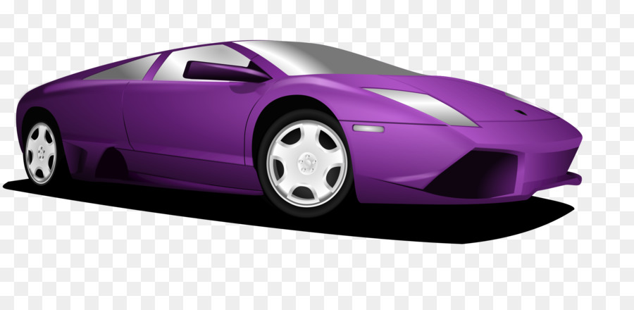 Coche Deportivo Rosa，Automóvil PNG