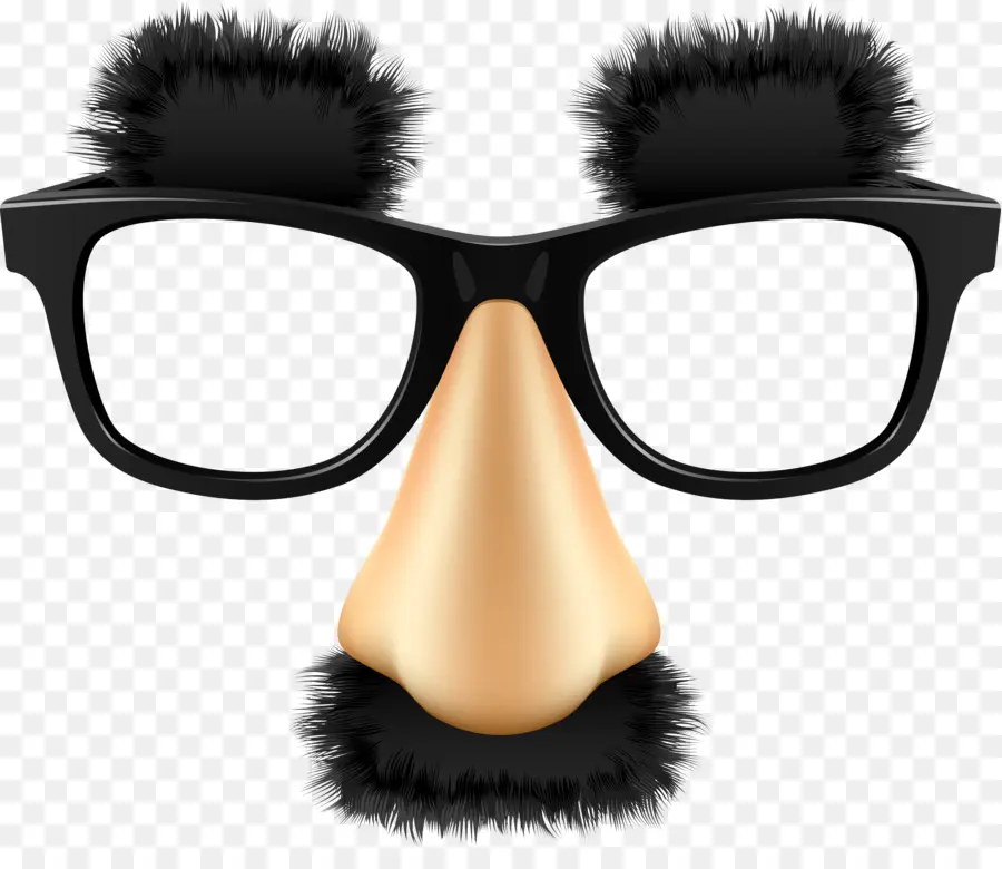 Disfraz De Gafas，Nariz PNG