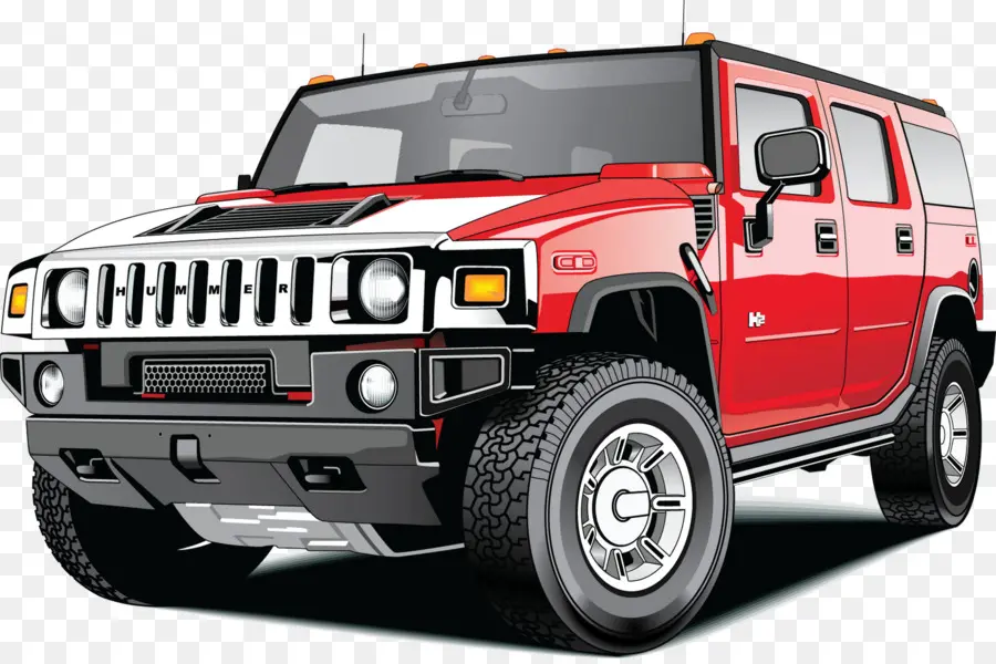 Coche Hummer，Todoterreno PNG