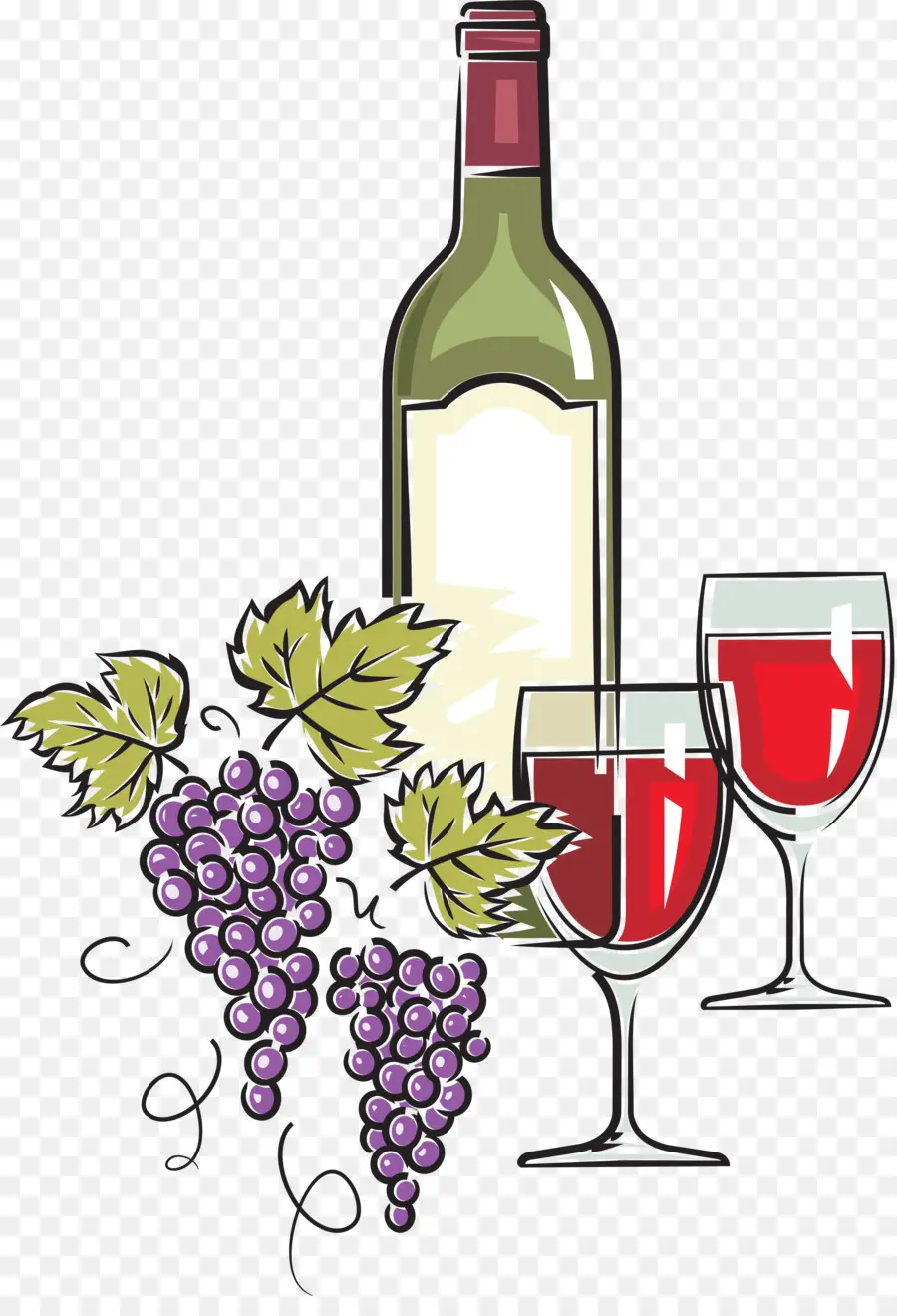 Vino Tinto，Vino Blanco PNG