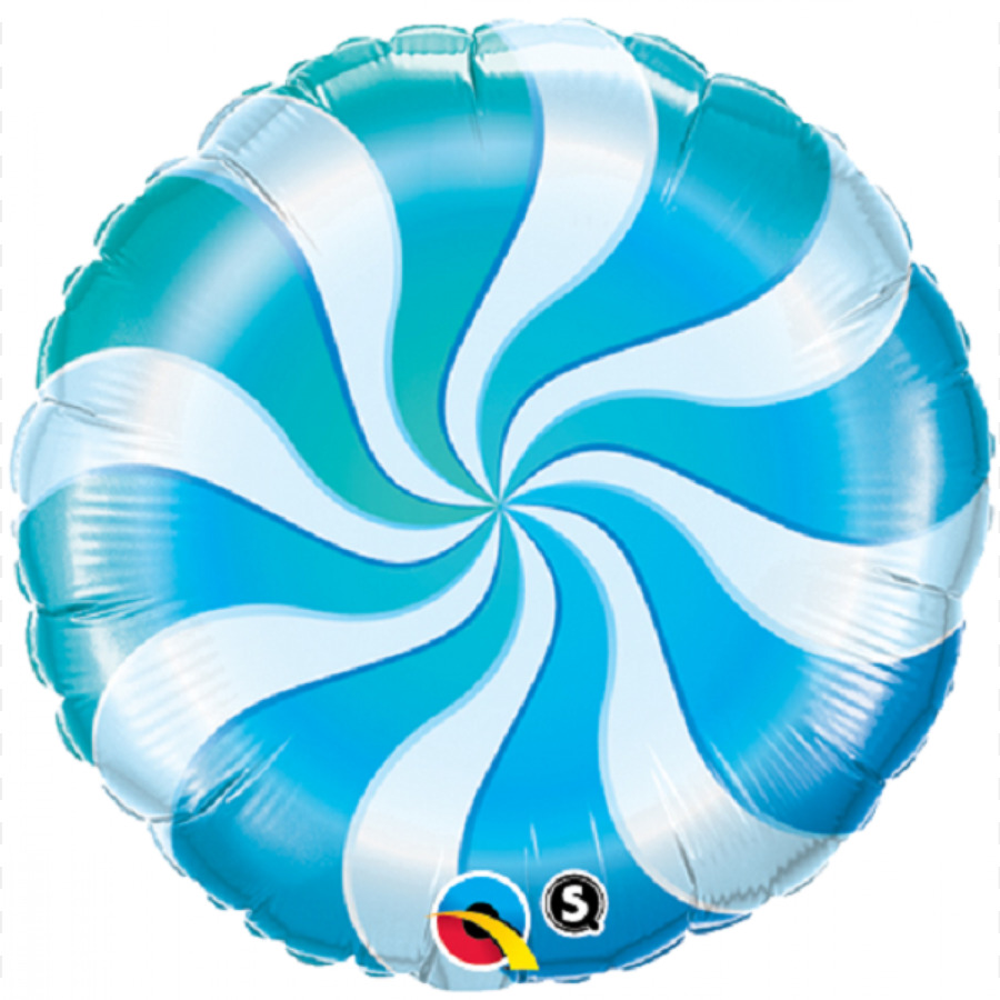 Globo De Remolino Azul，Fiesta PNG