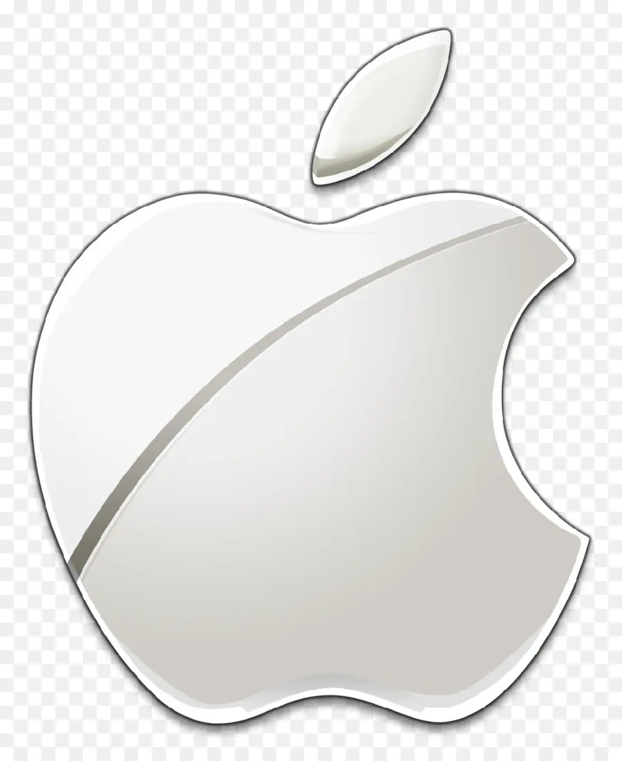 Logotipo De Manzana Plateada，Manzana PNG