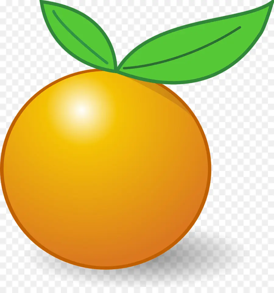 Naranja，Hojas PNG